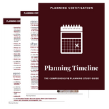 Planning Timeline AICP Study Guide